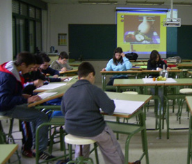 Imagen General del aula de dibujo.