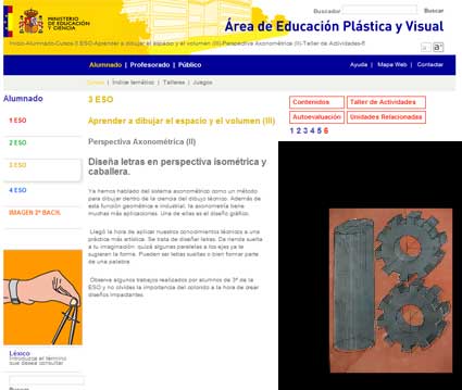 Pantalla de actividad