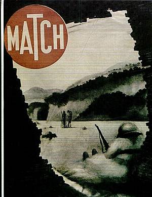 Portada para la revista Match. Salvador Dalí.