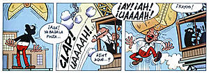 Viñeta de Mortadelo y Filemón