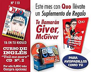 Publicidad en internet. www.quo.es