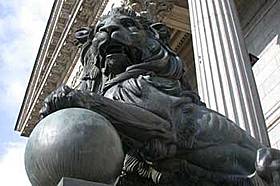 León del Congreso de los Diputados.