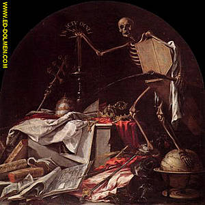 IN ICTU OCULI. Obra de  Juan de Valdés Leal sobre las verdades de la muerte.
