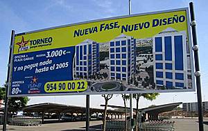 Cartel de promotora