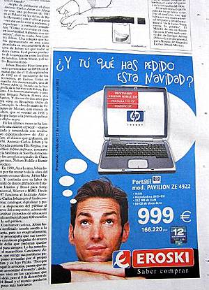 Publicidad en periódicos