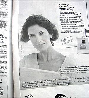 Publicidad en periódicos