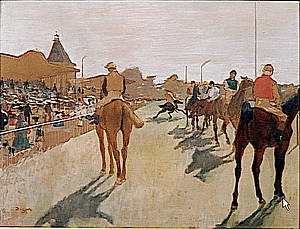 El desfile de Edgar Degas