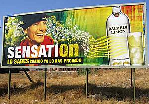 Valla publicitaria.