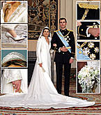 EL Blanco simbólico. Boda real del Príncipe de Asturias con Doña Letizia