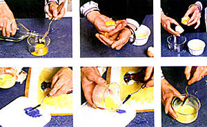 Preparando la materia para pintar