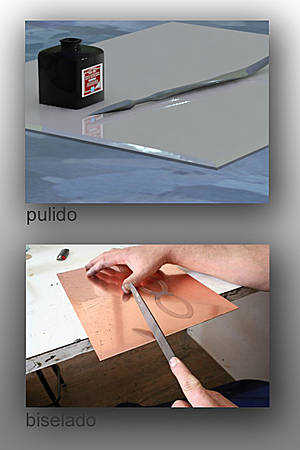 Fotomontaje con infografía