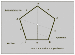 Elementos del polígono.