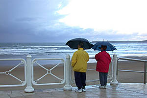 Imagen en día de lluvia
