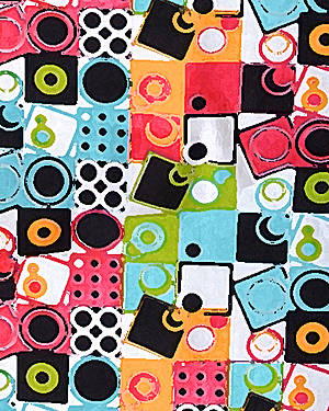 Estampado de la tela con serigrafía
