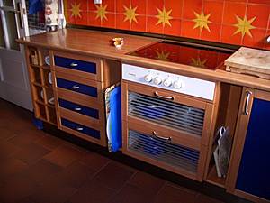 Fotografía de la cocina real
