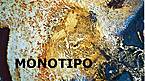 Monotipo: por este procedimiento se obtienen texturas visuales sugerentes surgidas en parte por azar.