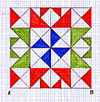 Trazado del diseño modular en planta