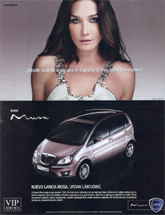Anuncio de Lancia