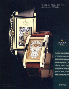 Anuncio de Rolex