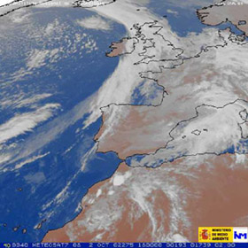 Imagen del Meteosat.