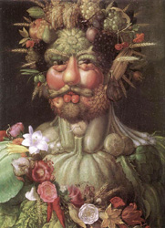 La primavera. Giuseppe Arcimboldo.