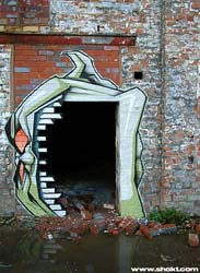 Graffitis.