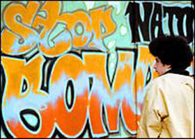 Graffiti.