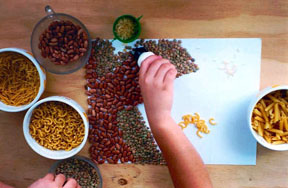 Collages de Pastas.