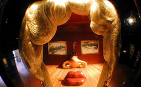 Sala de Mae West. Salvador Dali.