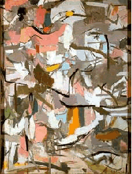 Midwest. Obra de Esteban VICENTE de 1953.