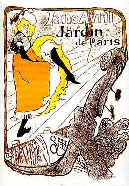 Jane Avril. Toulouse-lautrec.