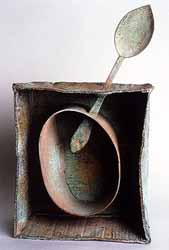 Muchacha, Bronce de Joan Miró.