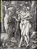 Adán y eva de Alberto Durero
