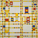 Broadway Booguie-Wooguie de Piet Mondrian