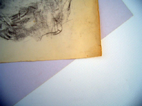 Papel amarilleado por el tiempo