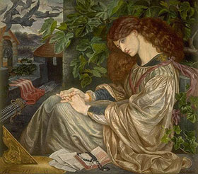 ROSSETTI. La Pia de Tolomei.