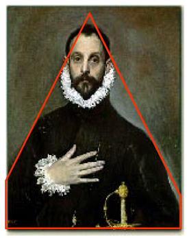 "El caballero de la mano en el pecho". EL Greco