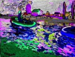 Imagen Vlaminck manipulada por ordenador