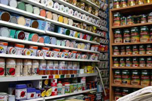 Pinturas de Colores. Tienda de pinturas.