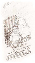 Dibujo de contorno.