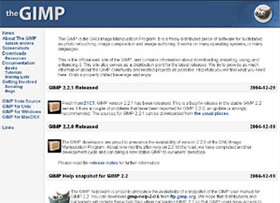 Gimp. Fuente:http://www.gimp.org