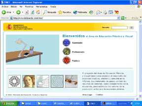 Página WEB. CNICE
