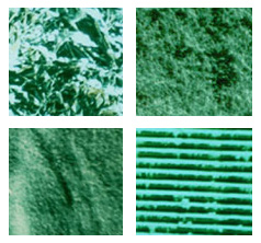 Distintas texturas