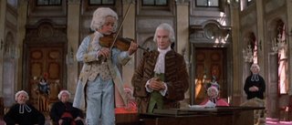 Mozart niño tocando el violín