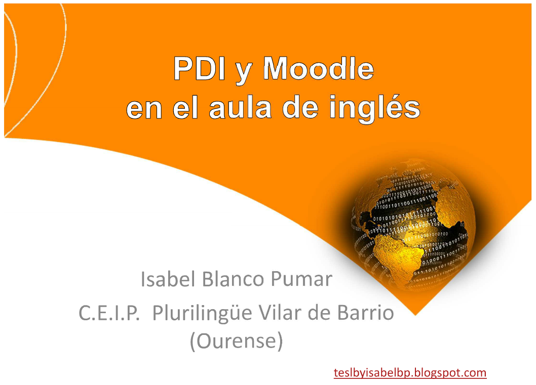 PDI y Moodle en el aula de inglés