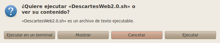 Ejecutar en un terminal