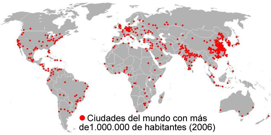 Megalópolis del mundo